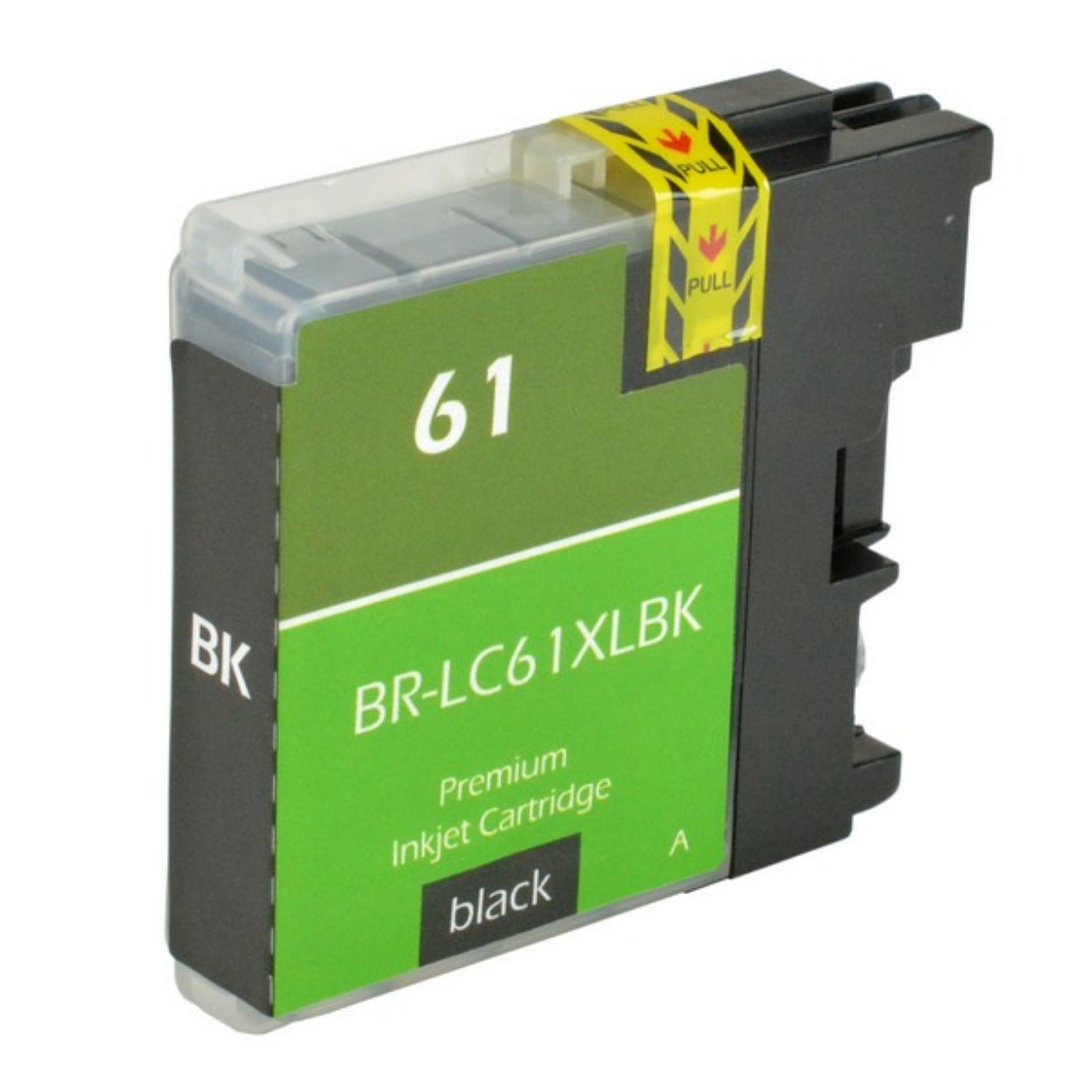 Picture of Compatible Brother LC61/LC65 (LC61BK,LC65HYBK) InkJet Cartridge, Black, 1100 High Yield