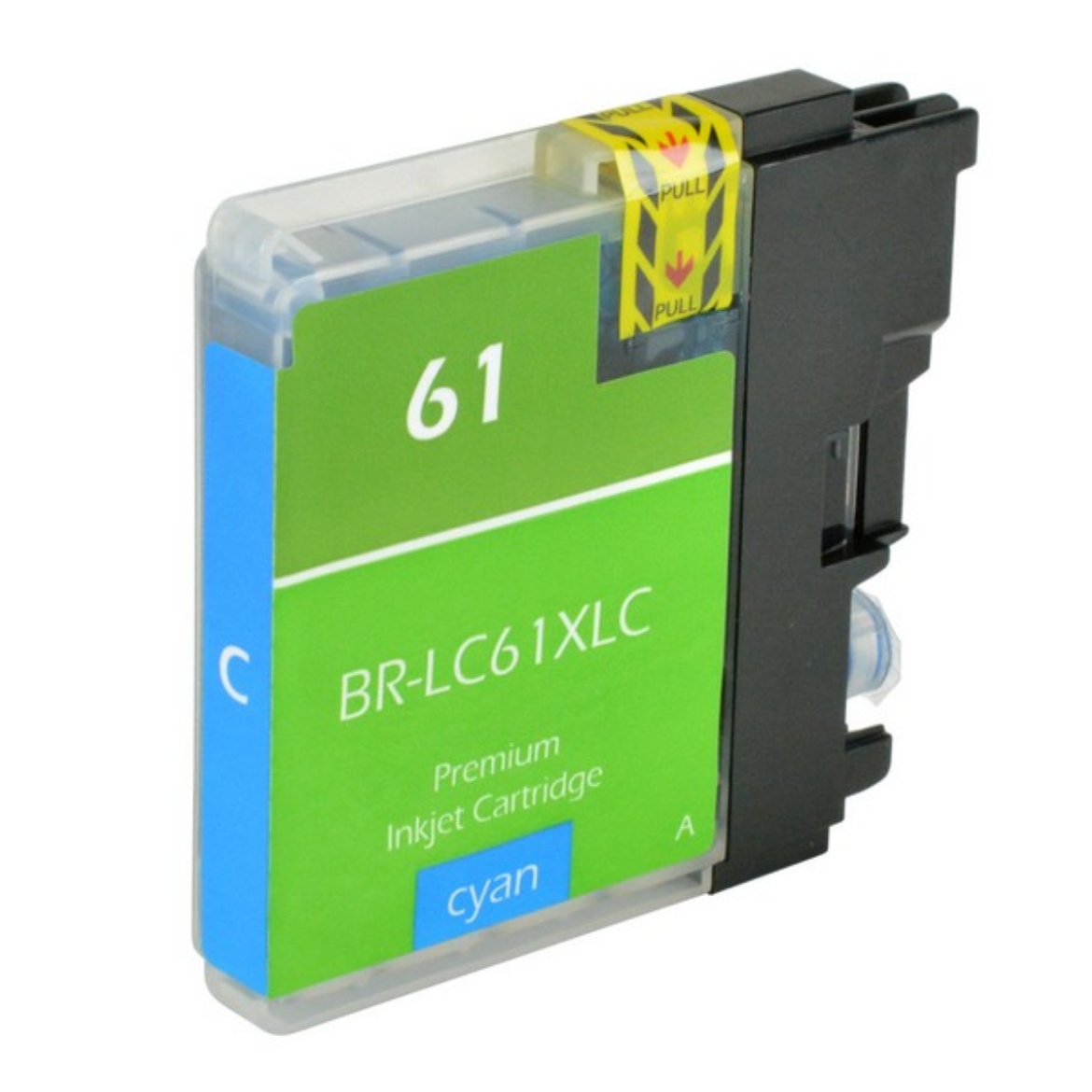 Picture of Compatible Brother LC61/LC65 (LC61C/LC65HYC) InkJet Cartridge, Cyan, 1700 High Yield