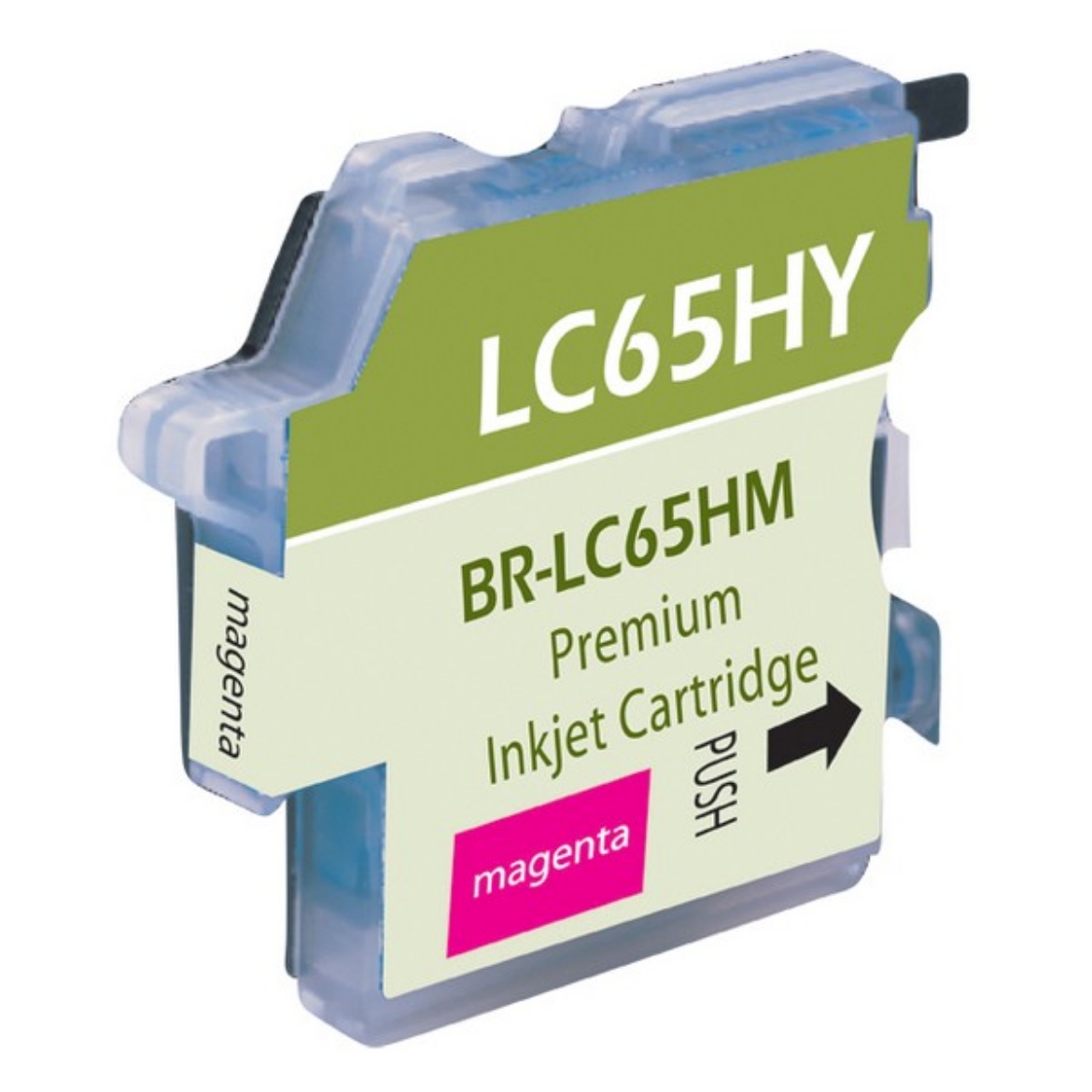 Picture of Compatible Brother LC65 (LC65M) InkJet Cartridge, Magenta, 750 Yield