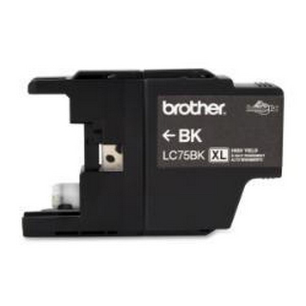 Show details for Compatible Brother LC75 (LC75BK) InkJet Cartridge, Black, 600 High Yield Picture of Compatible Brother LC75 (LC75BK) InkJet Cartridge, Black, 600 High Yield