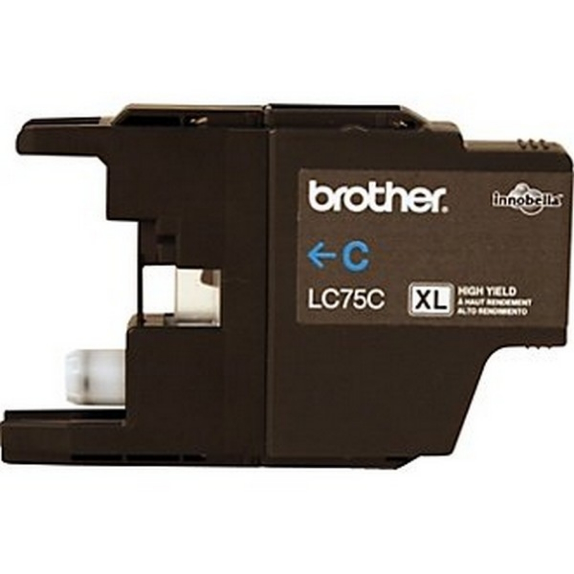 Picture of Compatible Brother LC75 (LC75C) InkJet Cartridge, Cyan, 600 High Yield