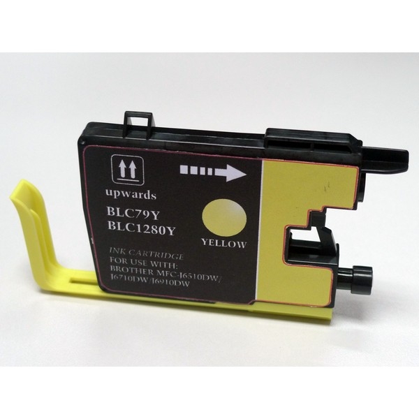 Show details for COMPATIBLE Brother LC79Y INKJET CTG, YELLOW, 19ML XL Picture of COMPATIBLE Brother LC79Y INKJET CTG, YELLOW, 19ML XL