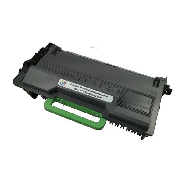 Show details for Compatible Brother TN880 Toner Cartridge, Black, 12K Super High Yield Picture of Compatible Brother TN880 Toner Cartridge, Black, 12K Super High Yield