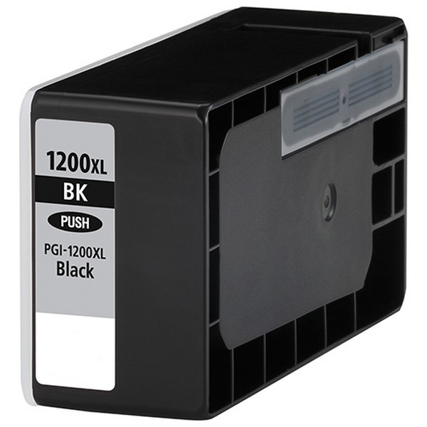 Show details for Compatible Canon 1200XL (PGI-1200XL) InkJet Cartridge, Pigment Black, 1.2K High Yield Picture of Compatible Canon 1200XL (PGI-1200XL) InkJet Cartridge, Pigment Black, 1.2K High Yield