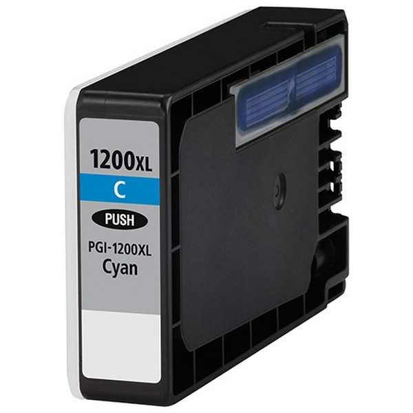 Show details for Compatible Canon 1200XL (PGI-1200XLCN) InkJet Cartridge, Cyan, 900 High Yield Picture of Compatible Canon 1200XL (PGI-1200XLCN) InkJet Cartridge, Cyan, 900 High Yield