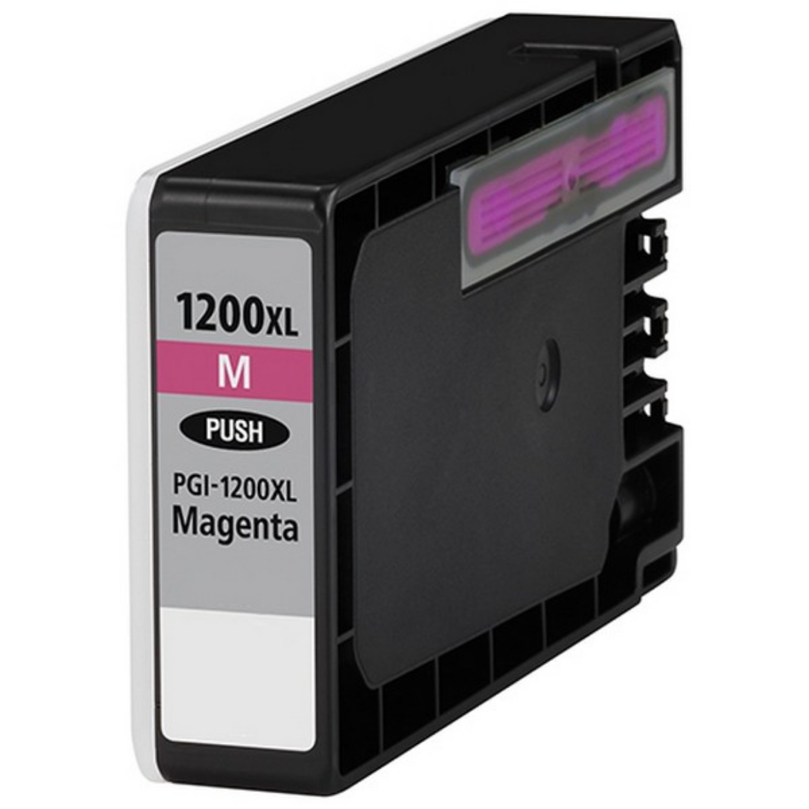 Picture of Compatible Canon 1200XL (PGI-1200XLMA) InkJet Cartridge, Magenta, 900 High Yield