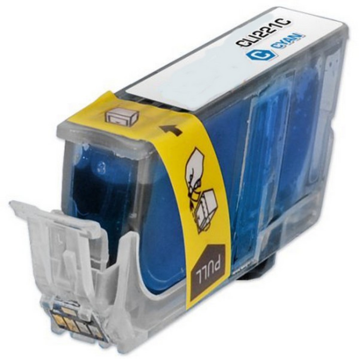 Picture of Compatible Canon CLI-221 (CLI-221C) InkJet Cartridge, Cyan, 420 Yield
