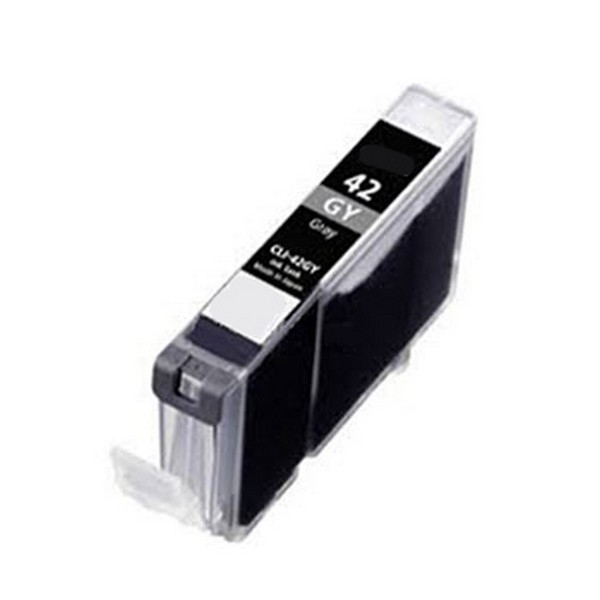 Show details for Compatible Canon CLI-42 (CLI-42GY) InkJet Cartridge, Gray, 500 Yield Picture of Compatible Canon CLI-42 (CLI-42GY) InkJet Cartridge, Gray, 500 Yield