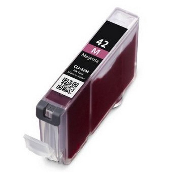 Show details for Compatible Canon CLI-42 (CLI-42M) InkJet Cartridge, Magenta, 600 Yield Picture of Compatible Canon CLI-42 (CLI-42M) InkJet Cartridge, Magenta, 600 Yield