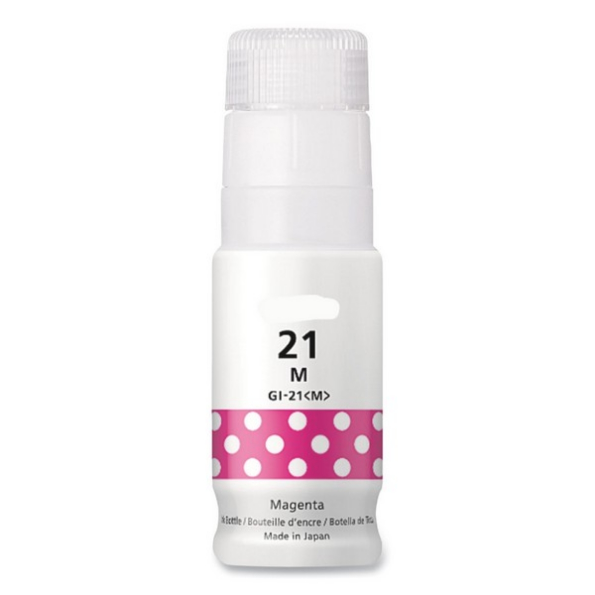 Picture of Compatible Canon GI-20M, GI-21M (4538C001, 3395C001) Inkjet Bottle, Magenta, 70ml