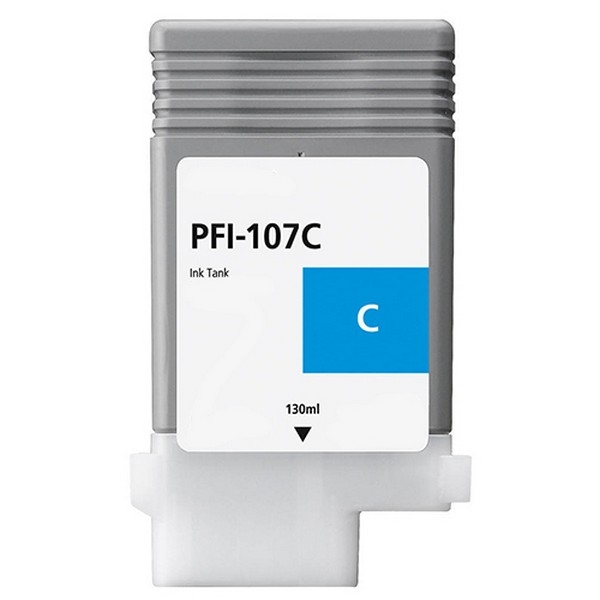Show details for Compatible Canon PFI-107 (PFI-107C) InkJet Cartridge, Cyan, 130ml Picture of Compatible Canon PFI-107 (PFI-107C) InkJet Cartridge, Cyan, 130ml
