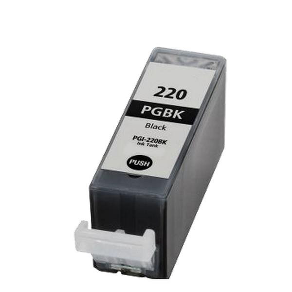 Show details for Compatible Canon PGI-220 (PGI-220BK) InkJet Cartridge, Black, 350 Yield Picture of Compatible Canon PGI-220 (PGI-220BK) InkJet Cartridge, Black, 350 Yield