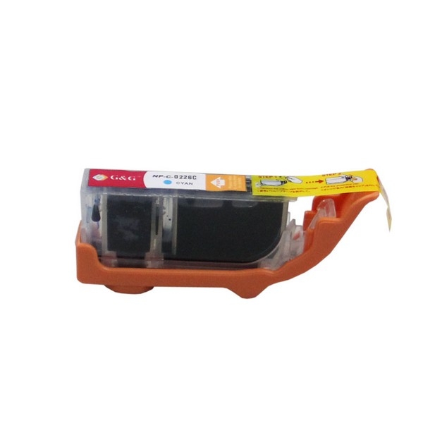 Show details for Remanufactured Canon 226 (CLI-226C) InkJet Cartridge, Cyan, 510 Yield, ., Bulk (No Box) Picture of Remanufactured Canon 226 (CLI-226C) InkJet Cartridge, Cyan, 510 Yield, ., Bulk (No Box)