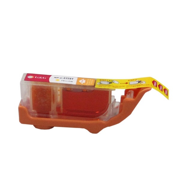 Show details for Remanufactured Canon 226 (CLI-226Y) InkJet Cartridge, Yellow, 510 Yield, ., Bulk (No Box) Picture of Remanufactured Canon 226 (CLI-226Y) InkJet Cartridge, Yellow, 510 Yield, ., Bulk (No Box)