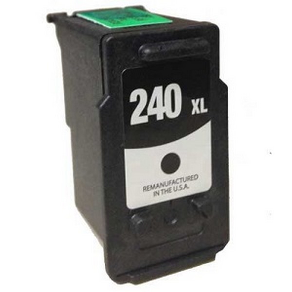 Show details for Remanufactured Canon 240XL (PG-240XL) InkJet Cartridge, Black, 300 High Yield Picture of Remanufactured Canon 240XL (PG-240XL) InkJet Cartridge, Black, 300 High Yield