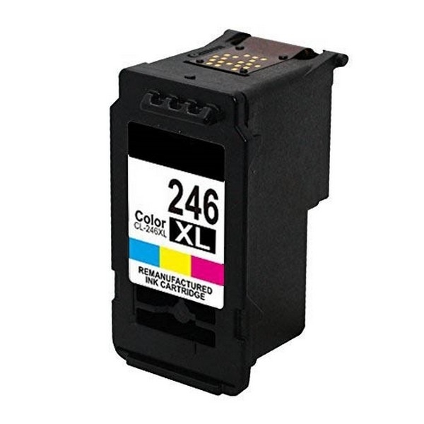 Show details for Remanufactured Canon 246XL (CL-246XL) InkJet Cartridge, Tri-Color, 300 High Yield Picture of Remanufactured Canon 246XL (CL-246XL) InkJet Cartridge, Tri-Color, 300 High Yield