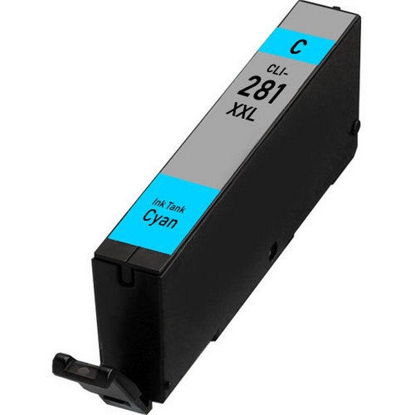 Show details for Remanufactured Canon 281XXL (CLI-281LC) InkJet Cartridge, Cyan, 11.7ML Extra High Yield Picture of Remanufactured Canon 281XXL (CLI-281LC) InkJet Cartridge, Cyan, 11.7ML Extra High Yield