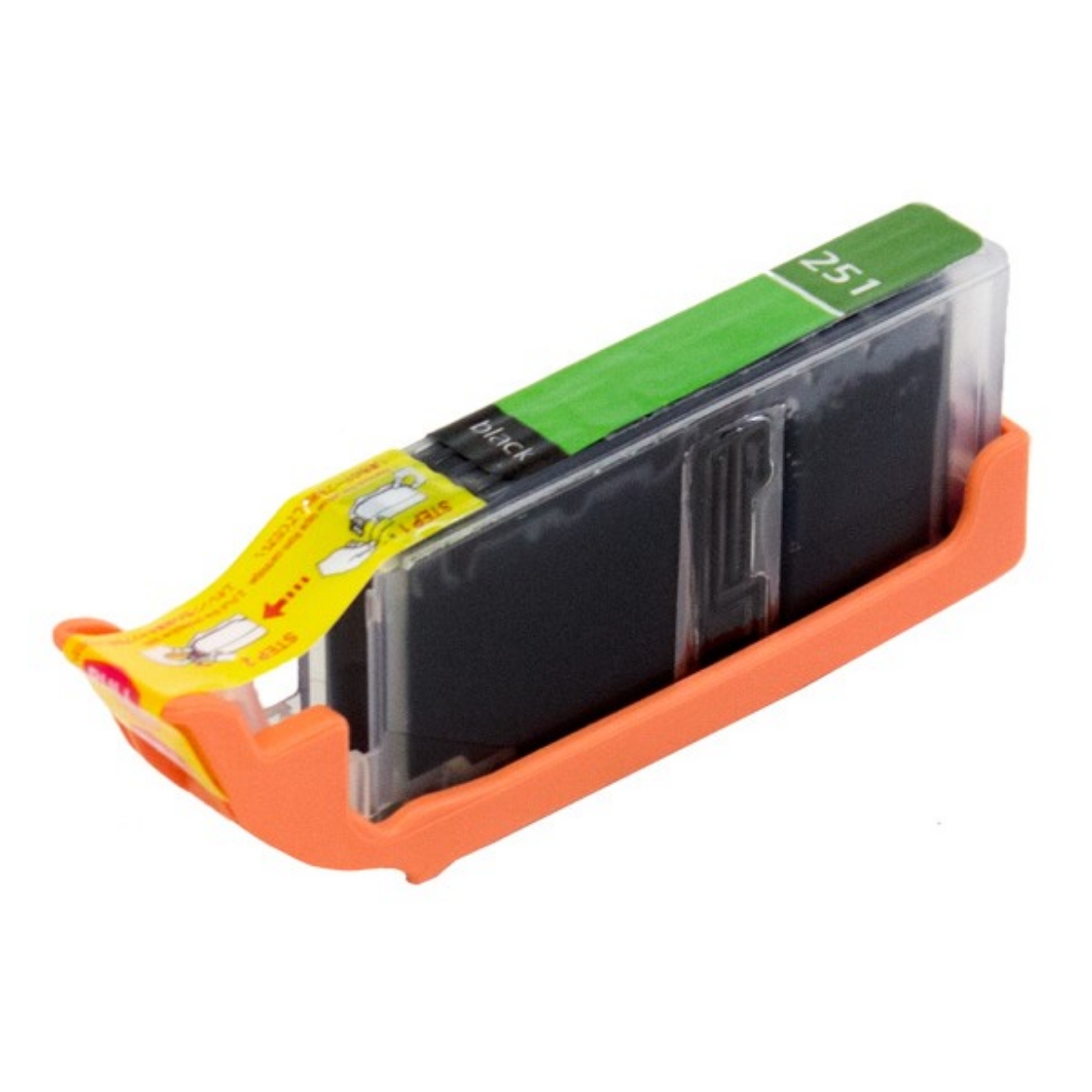 Picture of Remanufactured Canon CLI-251 (CLI-251BK) InkJet Cartridge, Black, 660 High Yield
