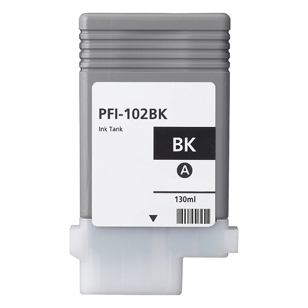 Show details for Remanufactured Canon PFI-102BK Wide Format Ink, Black, 130 ML Picture of Remanufactured Canon PFI-102BK Wide Format Ink, Black, 130 ML