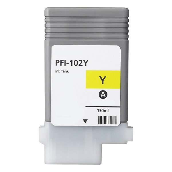 Show details for Remanufactured Canon PFI-102Y Wide Format Ink, Yellow, 130 ML Picture of Remanufactured Canon PFI-102Y Wide Format Ink, Yellow, 130 ML
