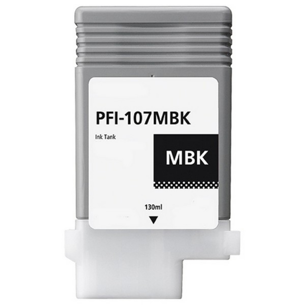 Picture of Remanufactured Canon PFI-107MBK (6704B001) InkJet Cartridge, Matte Black, 130ml