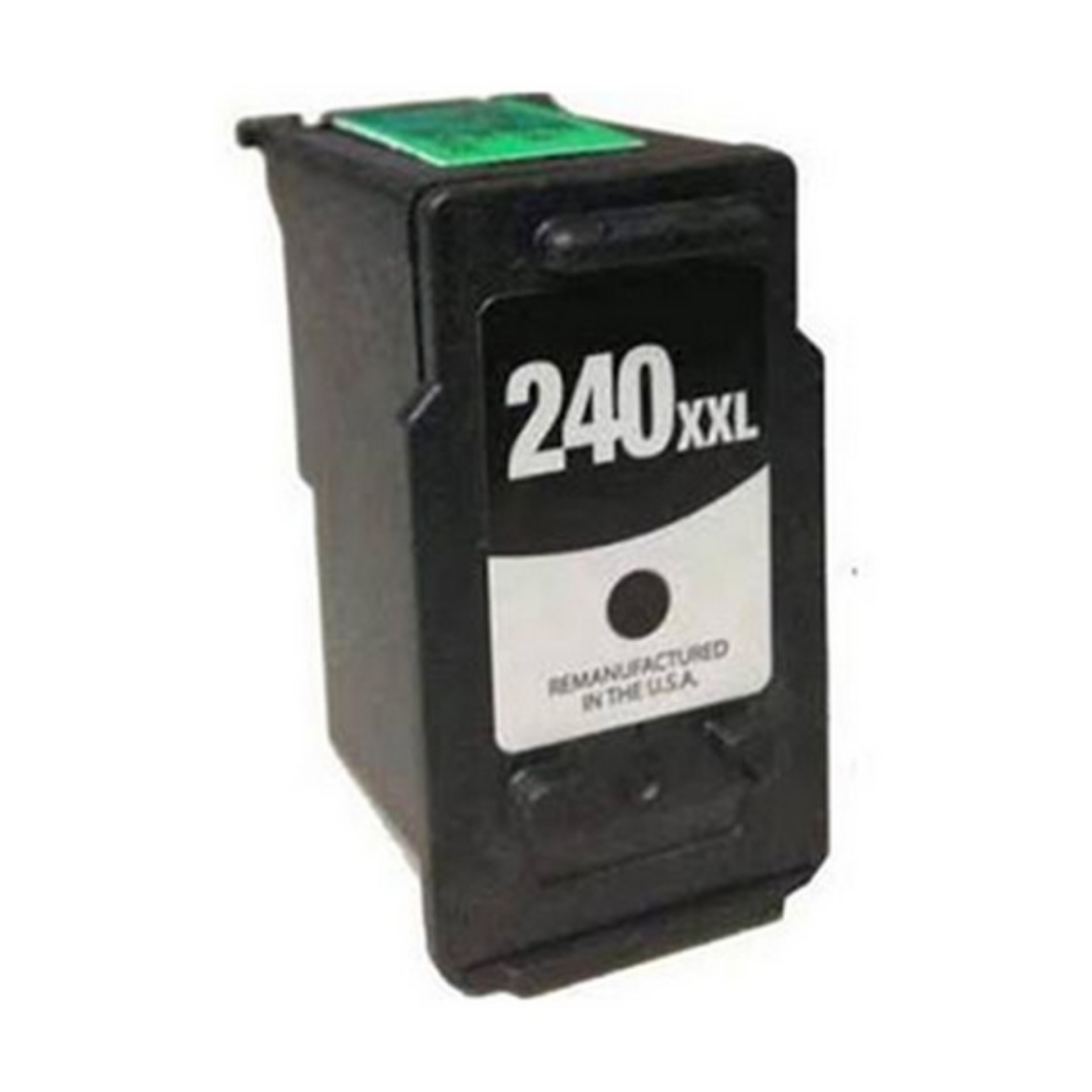 Picture of Remanufactured Canon PG-240XXL, PG-240XL (5204B001, 5206B001) InkJet Cartridge, Universal Black, 600 Extra High Yield