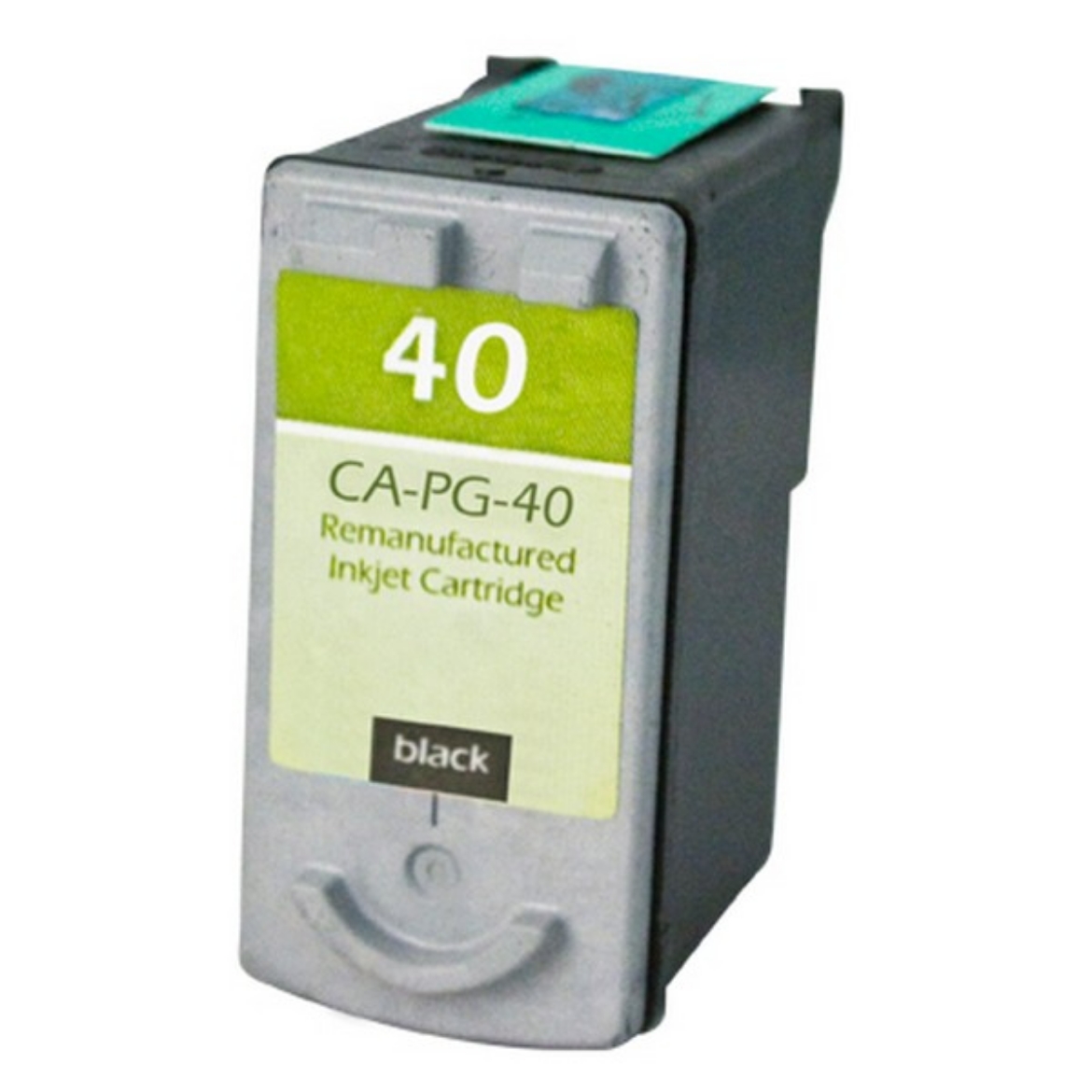 Picture of Remanufactured Canon PG-40/PG-50 (0615B002) Inkjet Cartridge, Universal Black, 320 Yield, PG-40/50
