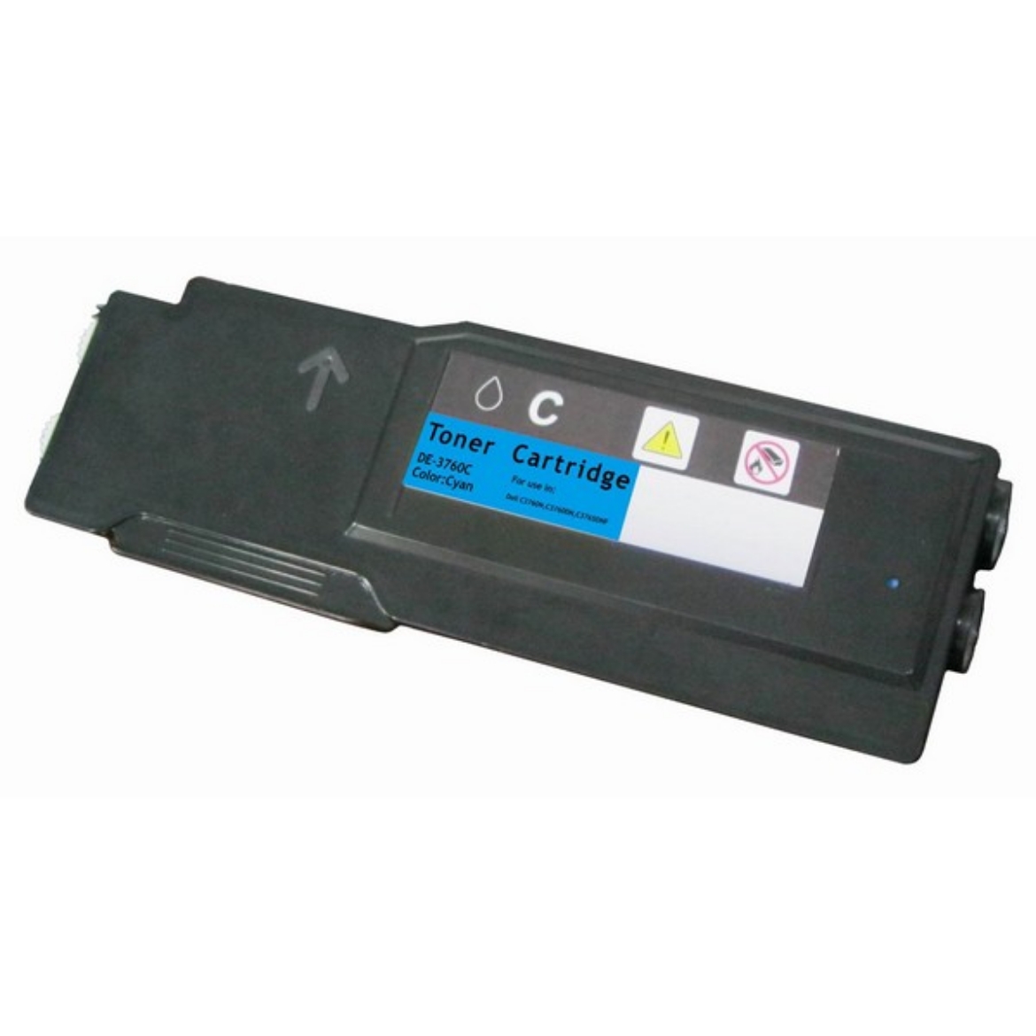 Picture of Remanufactured Dell C3760 (331-8432) Toner Cartridge, Cyan, 9K Extra High Yield
