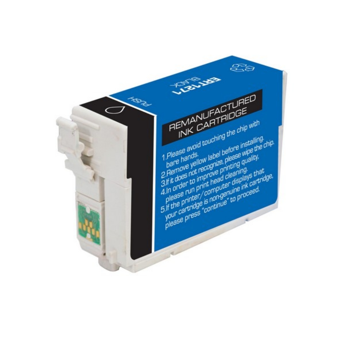 Picture of Remanufactured Epson 127 (T127120) InkJet Cartridge, Black, 945 Extra High Yield