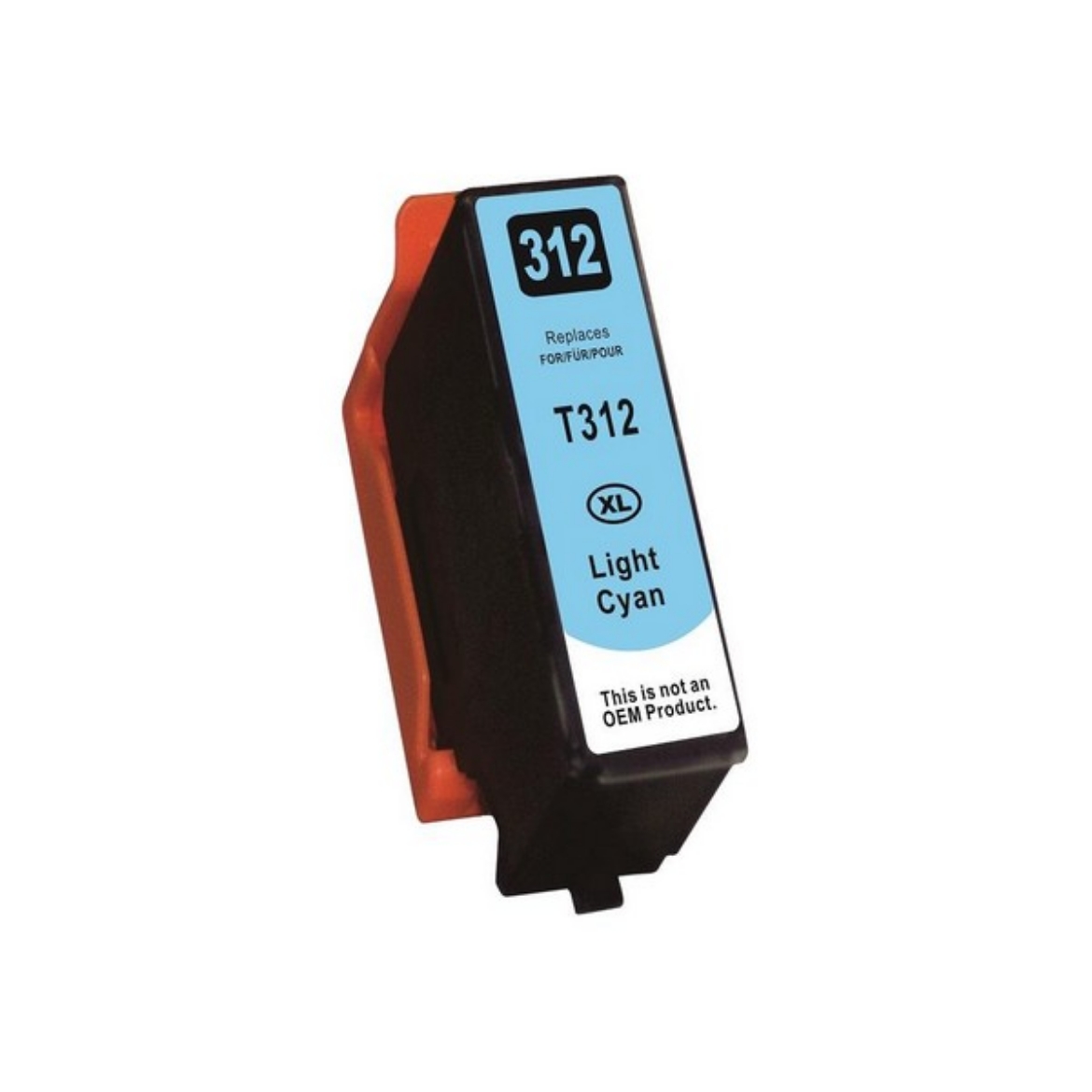 Picture of Remanufactured Epson 312XL (T312XL520) InkJet Cartridge, Photo Light Cyan, 500 High Yield
