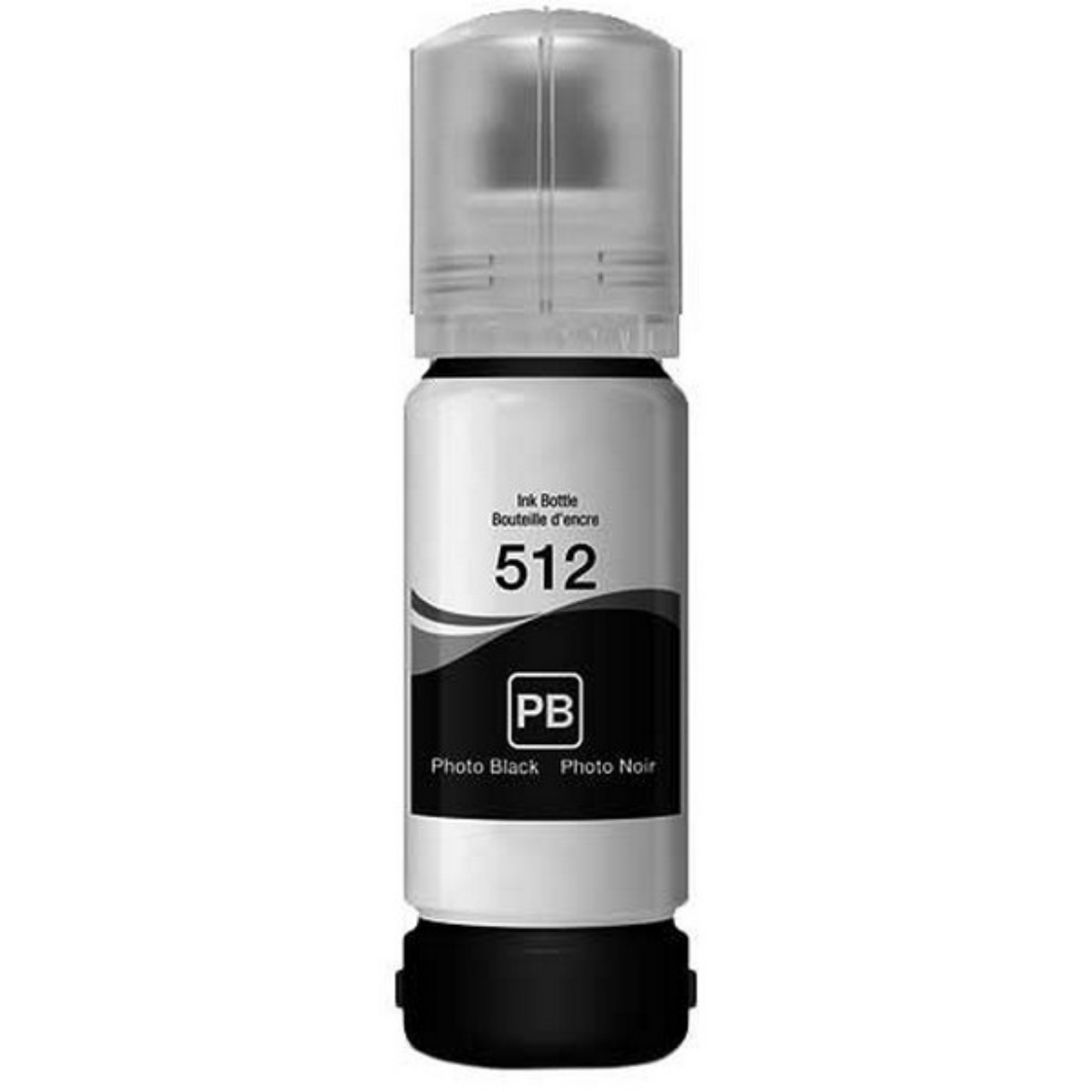 Picture of Remanufactured Epson 512 (T512120) InkJet Cartridge, Photo Black, 5K Yield