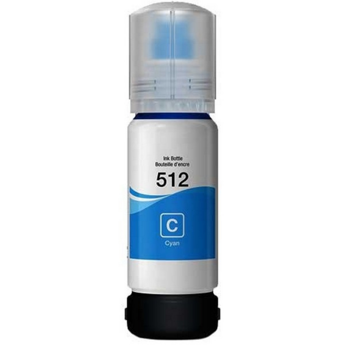 Picture of Remanufactured Epson 512 (T512220) InkJet Cartridge, Cyan, 5K Yield