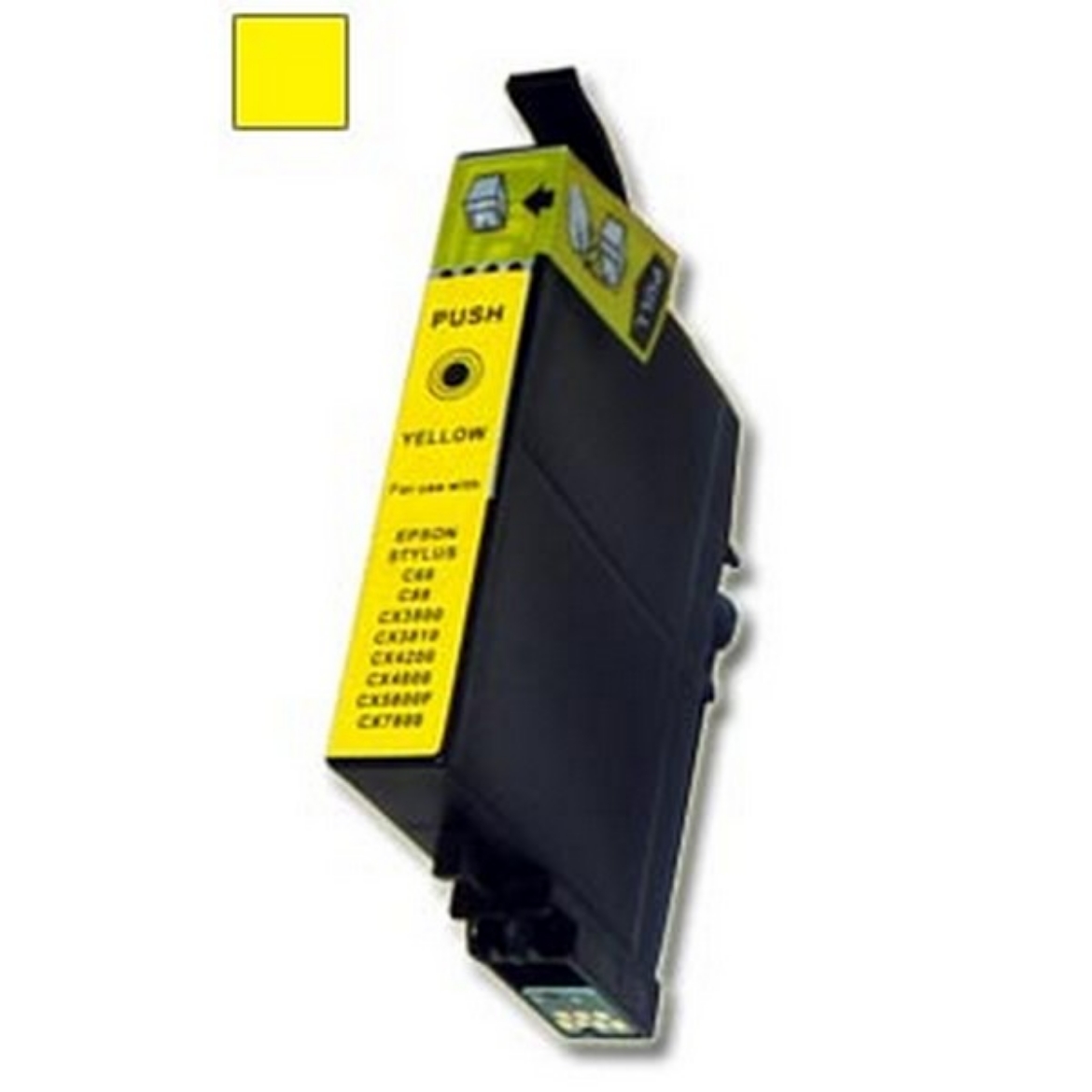 Picture of Remanufactured Epson 60 (T060420) InkJet Cartridge, Yellow, 600 Yield