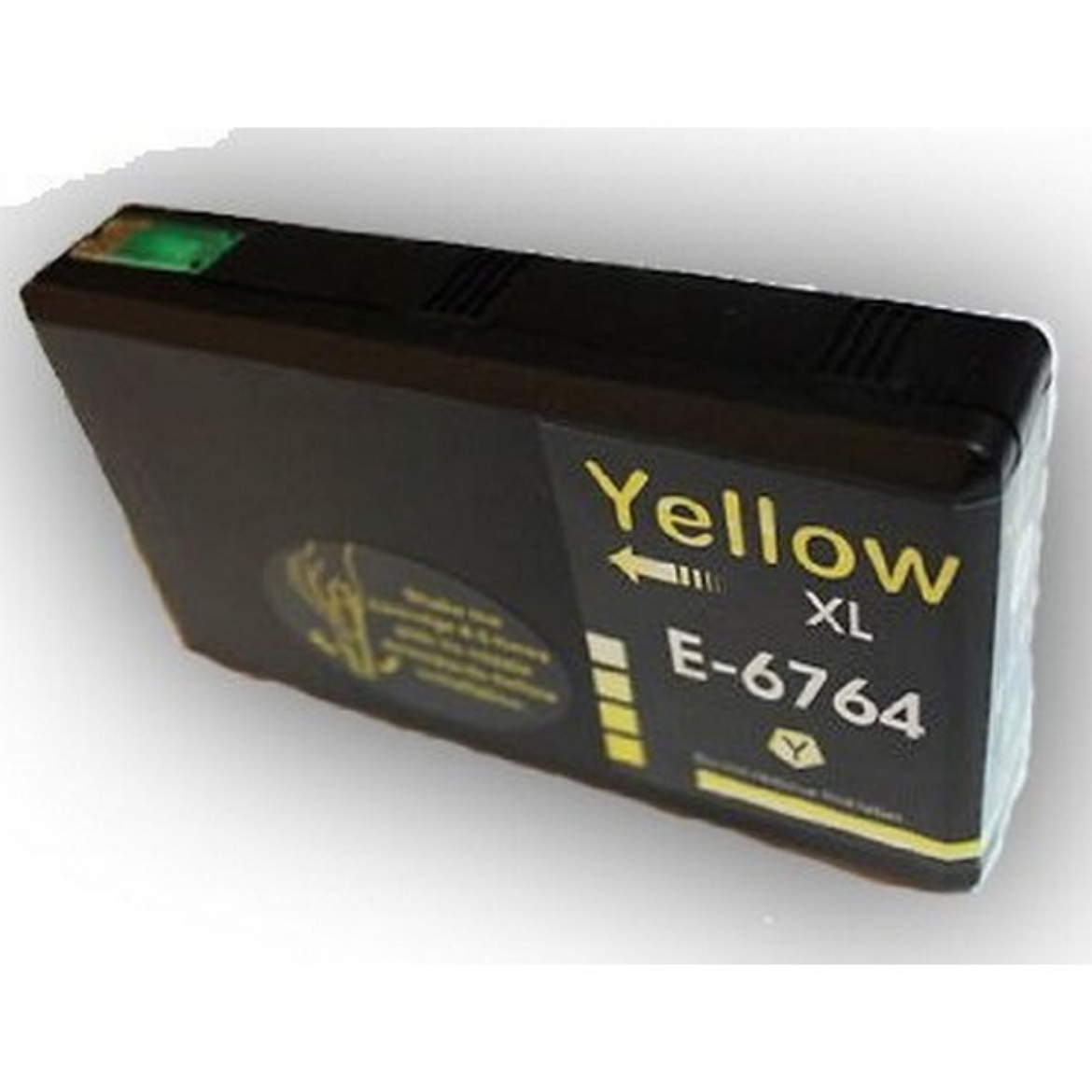 Picture of Remanufactured Epson 676XL (T676XL420) InkJet Cartridge, Yellow, 1200 High Yield