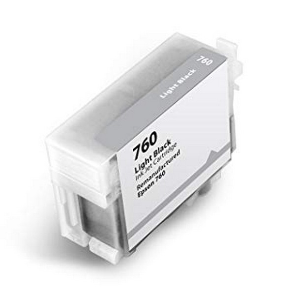 Show details for Remanufactured Epson 760 (T760720) Wide Format, Light Black, 25.9ml Yield Picture of Remanufactured Epson 760 (T760720) Wide Format, Light Black, 25.9ml Yield