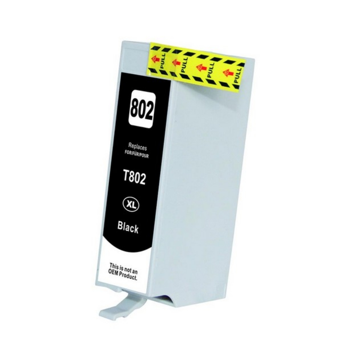Picture of Remanufactured Epson 802XL (T802XL120) InkJet Cartridge, Black, 2600 Ultra High Yield
