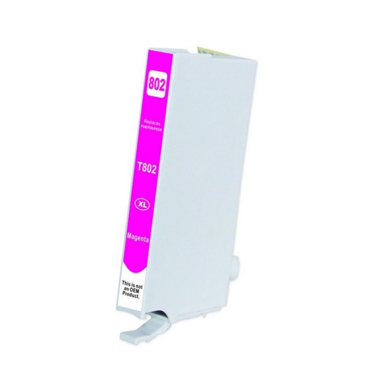 Picture of Remanufactured Epson 802XL (T802XL320) InkJet Cartridge, Magenta, 1900 Ultra High Yield