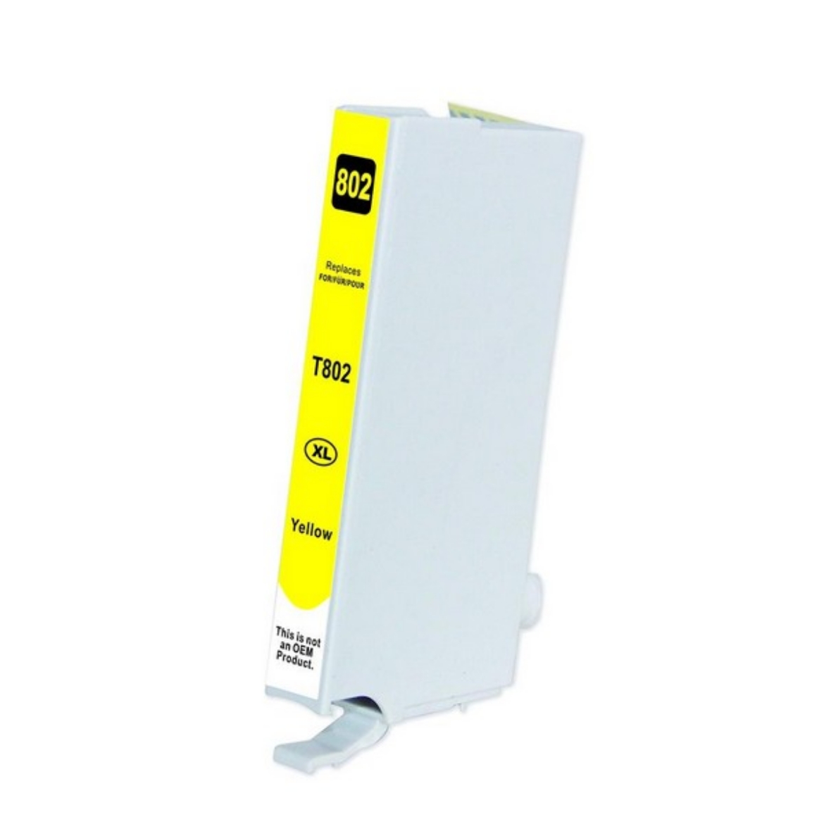 Picture of Remanufactured Epson 802XL (T802XL420) InkJet Cartridge, Yellow, 1900 Ultra High Yield
