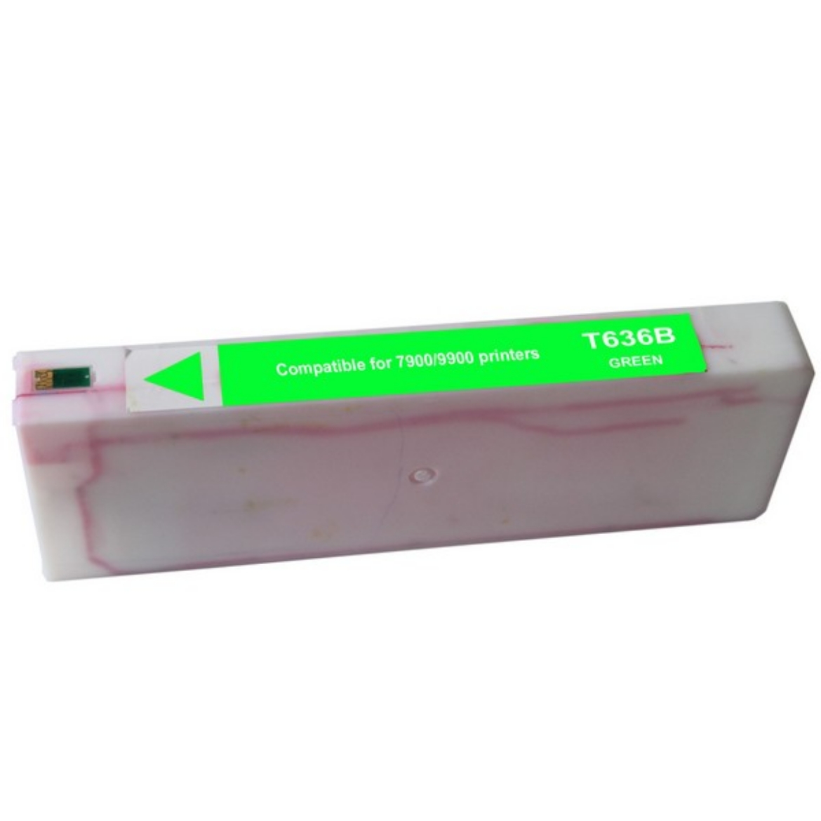 Picture of Remanufactured Epson T636B00 (636) Wide Format Ink, Green, 700 ml