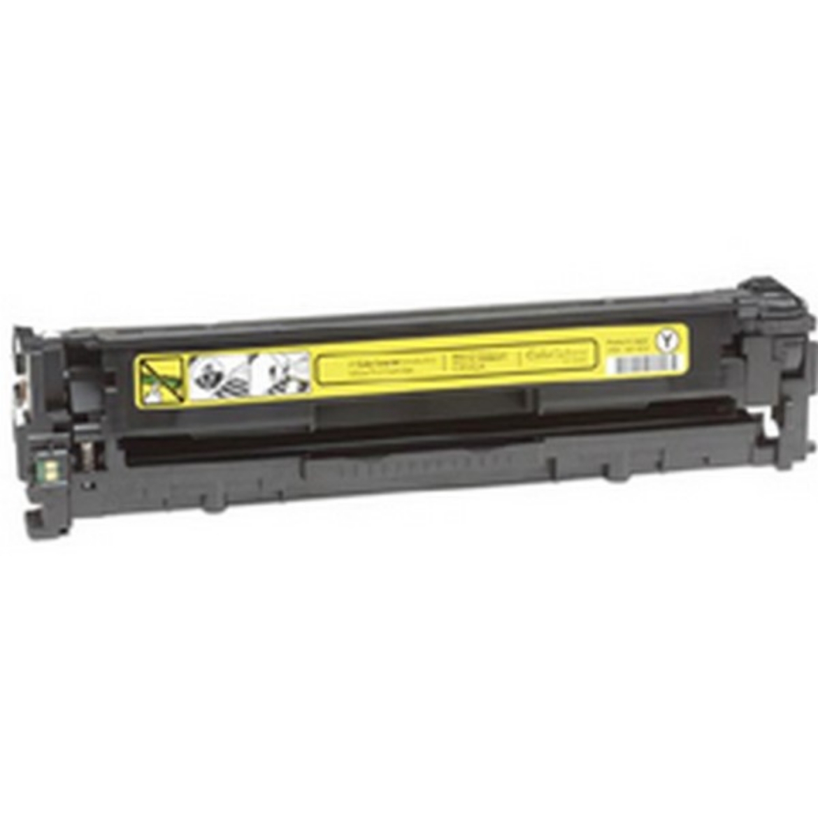 Picture of Compatible HP 125A (CB542A) Toner Cartridge, Yellow, 1.4K Yield