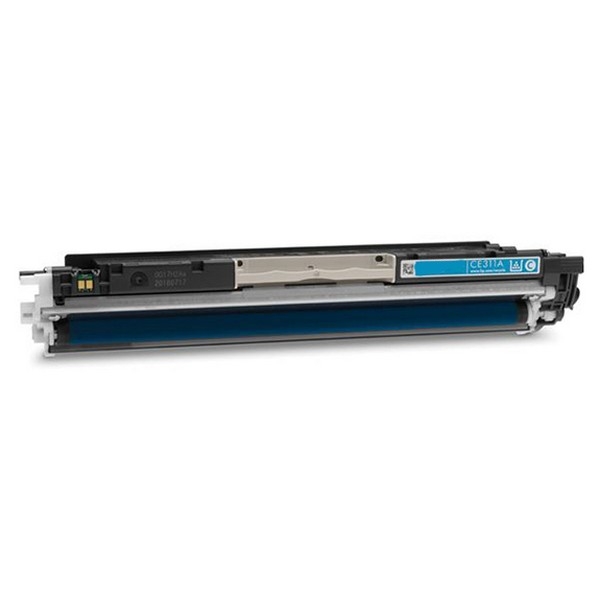 Show details for Compatible HP 126A (CE311A) Toner Cartridge, Cyan, 1K Yield Picture of Compatible HP 126A (CE311A) Toner Cartridge, Cyan, 1K Yield
