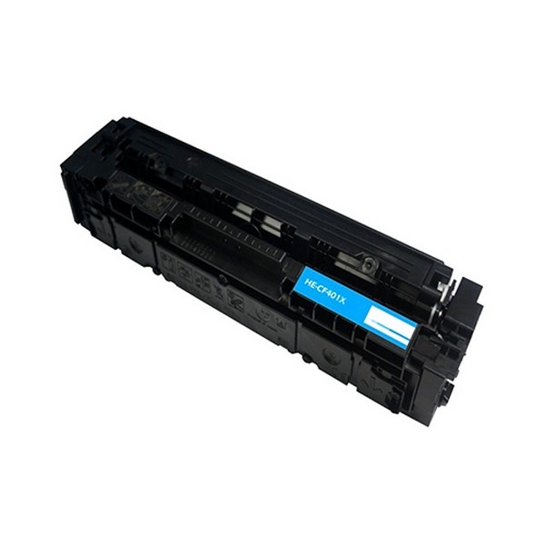 Show details for Compatible HP 201X (CF401X) Toner Cartridge, Cyan, 2.3K High Yield Picture of Compatible HP 201X (CF401X) Toner Cartridge, Cyan, 2.3K High Yield