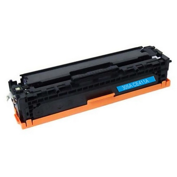 Show details for Compatible HP 305A (CE411A) Toner Cartridge, Cyan, 2.6K Yield Picture of Compatible HP 305A (CE411A) Toner Cartridge, Cyan, 2.6K Yield