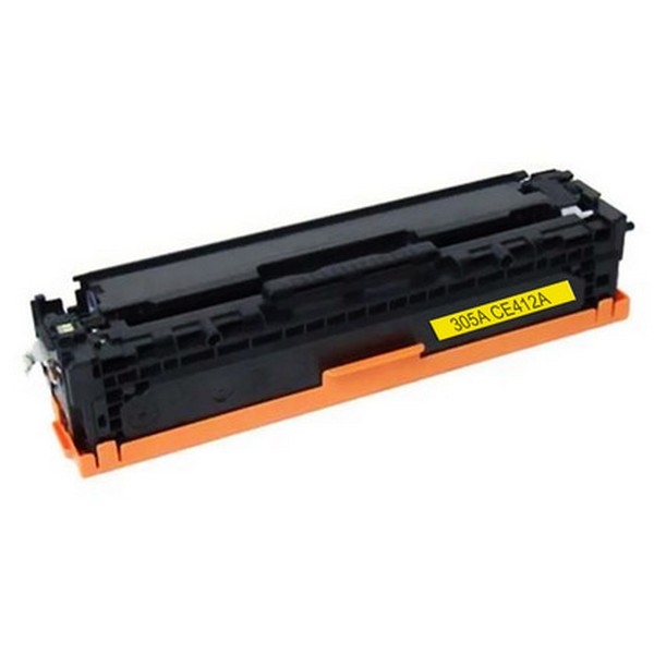 Show details for Compatible HP 305A (CE412A) Toner Cartridge, Yellow, 2.6K Yield Picture of Compatible HP 305A (CE412A) Toner Cartridge, Yellow, 2.6K Yield