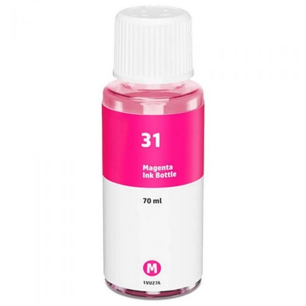 Show details for Compatible HP 31 (1VU27AN) Ink Bottle, Magenta, 8000 Yield Picture of Compatible HP 31 (1VU27AN) Ink Bottle, Magenta, 8000 Yield