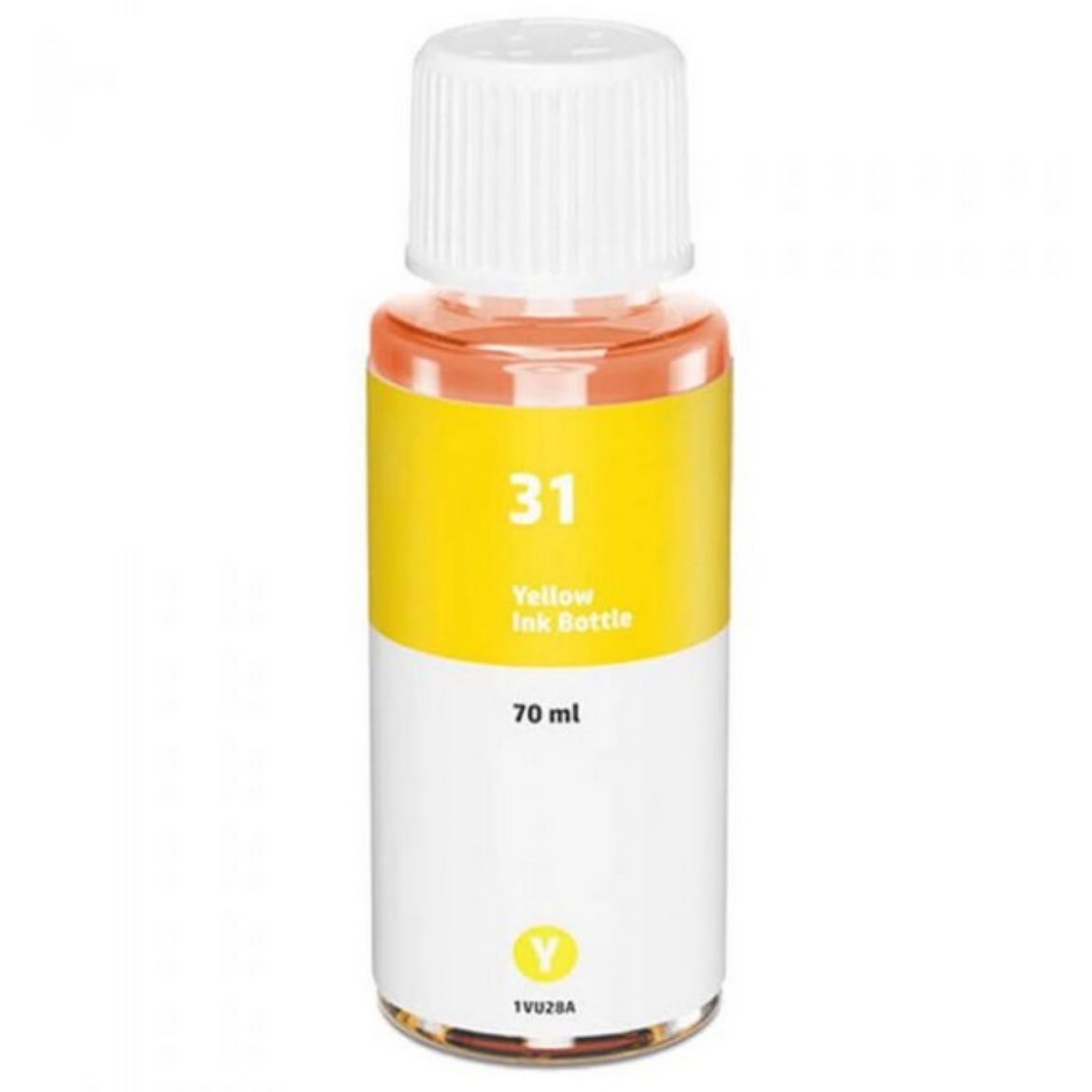 Picture of Compatible HP 31 (1VU28AN) Ink Bottle, Yellow, 8000 Yield
