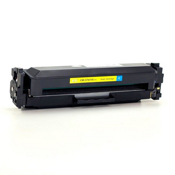 Show details for Compatible HP 410X (CF411X) Toner Cartridge, Cyan, 5K High Yield Picture of Compatible HP 410X (CF411X) Toner Cartridge, Cyan, 5K High Yield