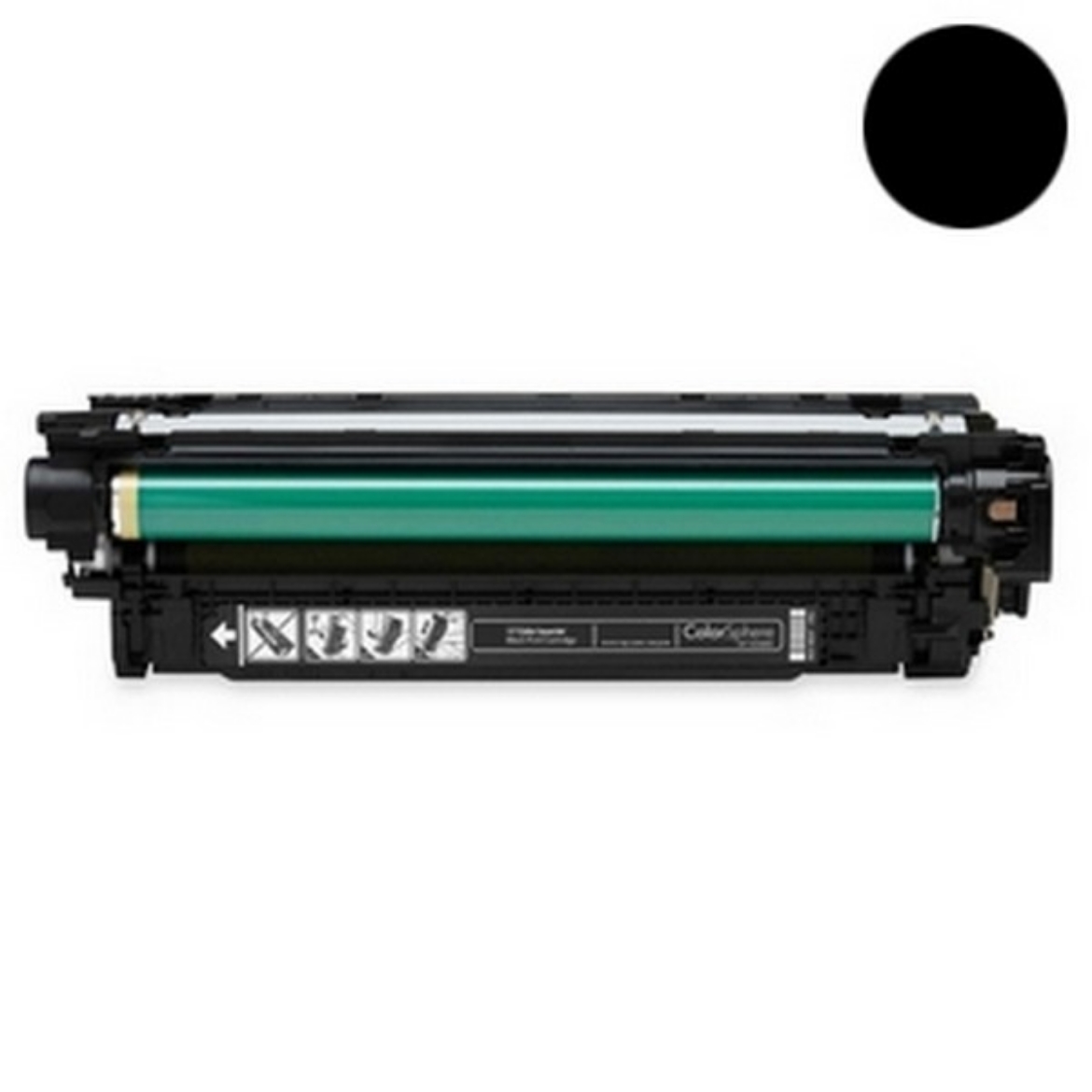 Picture of OEM HP 507A (CE400A) Toner Cartridge, Black, 5.5K Yield