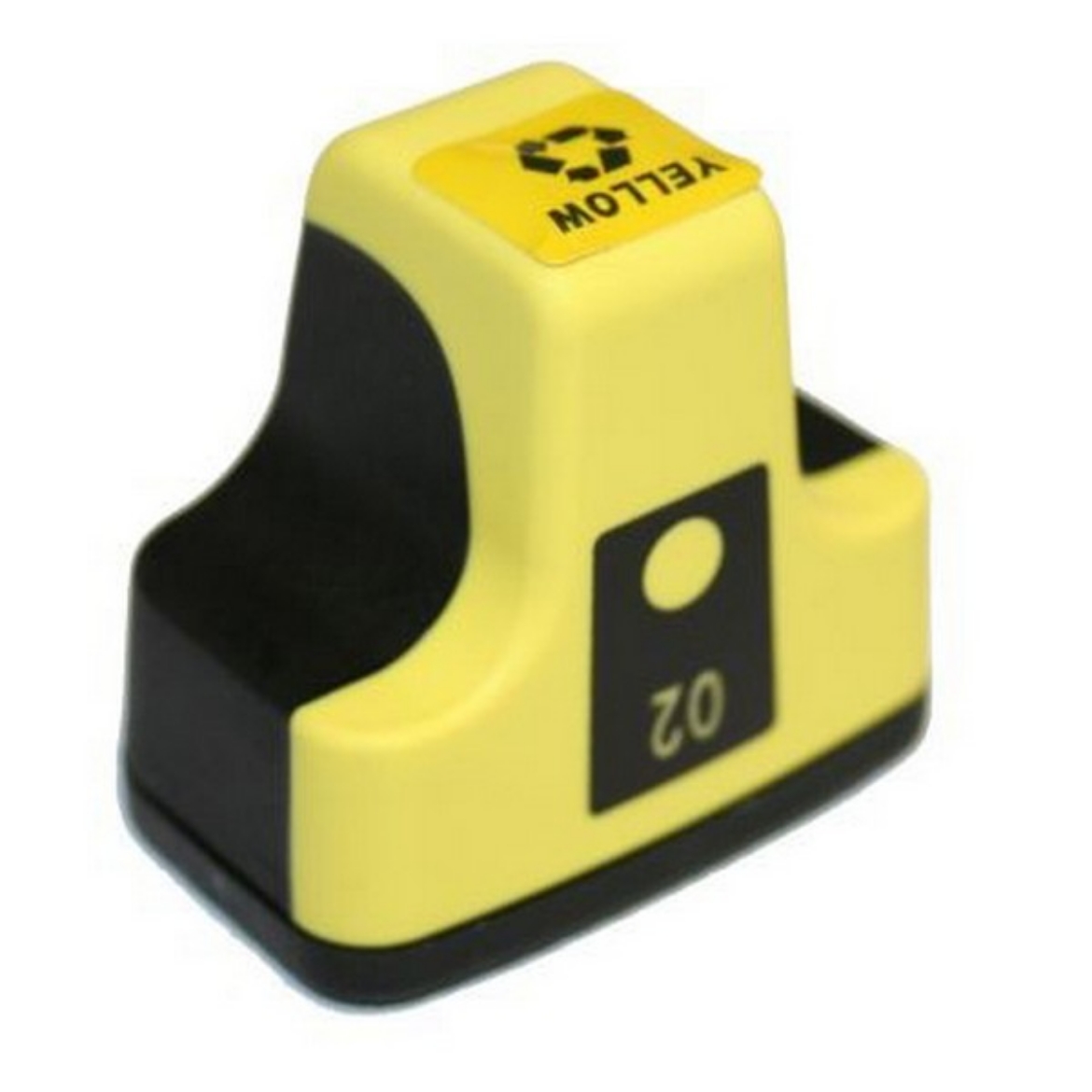 Picture of Remanufactured HP 02 (C8773WN) InkJet Cartridge, Yellow, 500 Yield