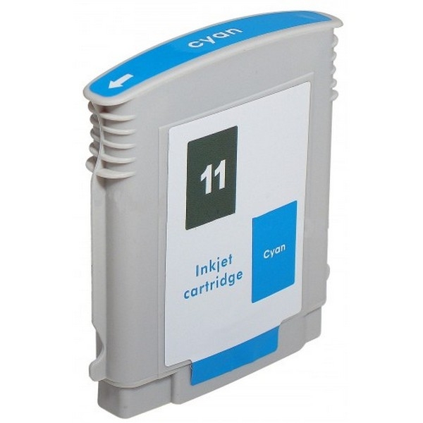 Show details for Remanufactured HP 11 (C4836AN) InkJet Cartridge, Cyan, 28ML Picture of Remanufactured HP 11 (C4836AN) InkJet Cartridge, Cyan, 28ML